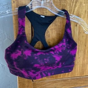 Lululemon Sports Bra size 6 Purple/Black
